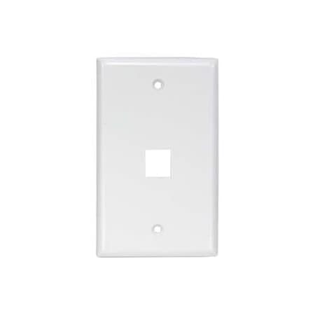 Bestlink Netware Keystone Wallplates - Smooth Face 101831WT
